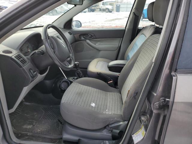 1FAHP34N07W187372 - 2007 FORD FOCUS S ZX4 GRAY photo 7