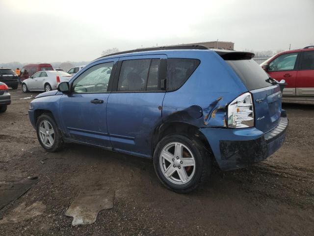 1J8FF47W07D383203 - 2007 JEEP COMPASS BLUE photo 2