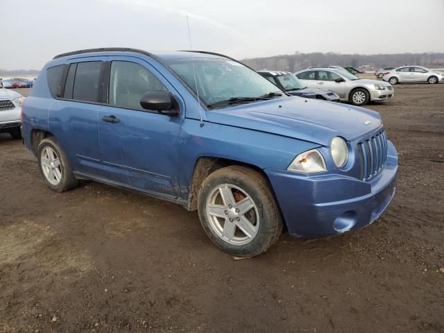 1J8FF47W07D383203 - 2007 JEEP COMPASS BLUE photo 4