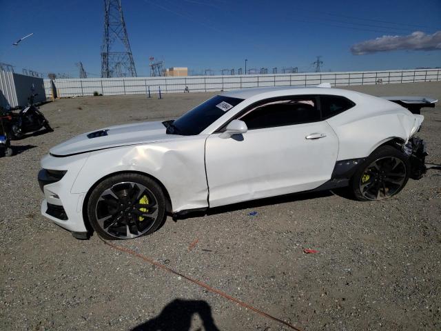 1G1FH1R77M0134477 - 2021 CHEVROLET CAMARO SS WHITE photo 1