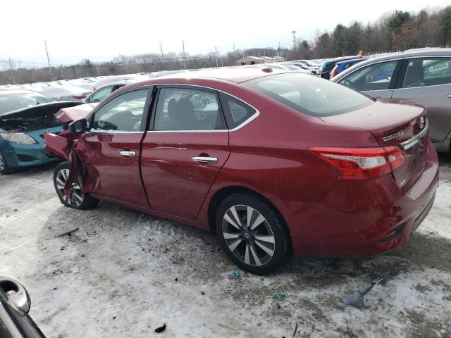 3N1AB7AP6KY364969 - 2019 NISSAN SENTRA S RED photo 2