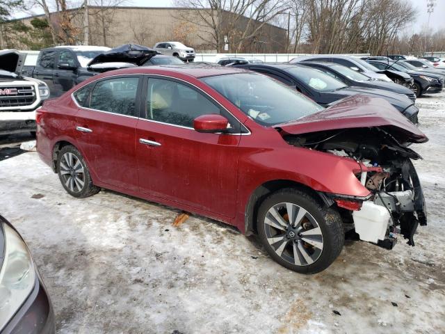 3N1AB7AP6KY364969 - 2019 NISSAN SENTRA S RED photo 4