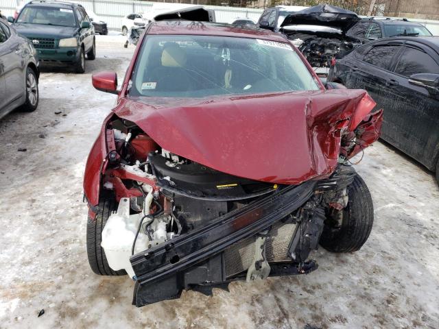 3N1AB7AP6KY364969 - 2019 NISSAN SENTRA S RED photo 5