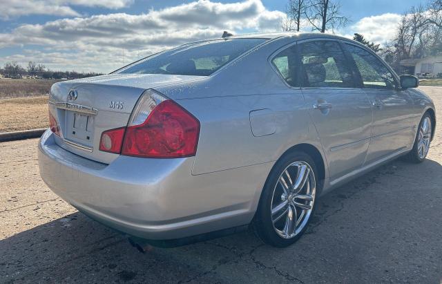 JNKBY01EX7M401780 - 2007 INFINITI M45 BASE SILVER photo 4