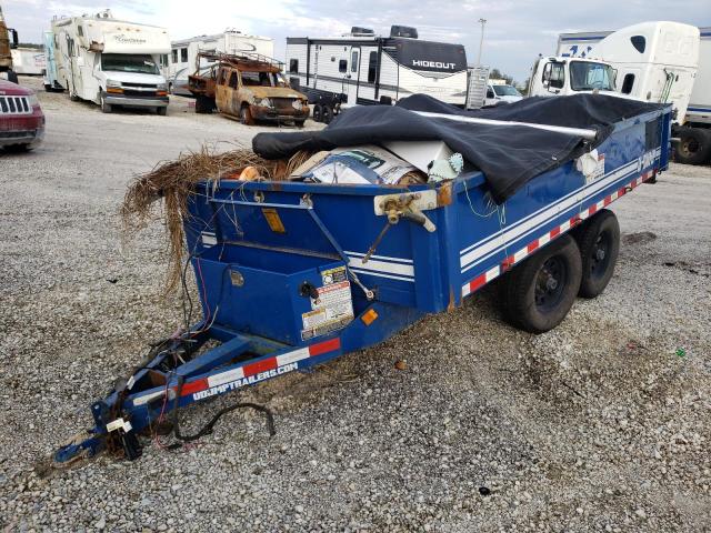 43ZBD1220K0008421 - 2019 DUMP TRAILER BLUE photo 2