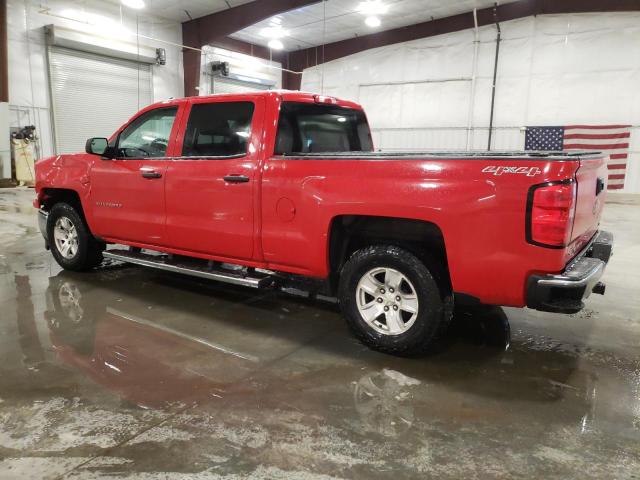 3GCUKREC3EG361194 - 2014 CHEVROLET 1500 K1500 LT RED photo 2