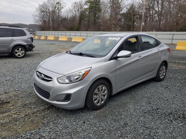 KMHCT4AE8FU841339 - 2015 HYUNDAI ACCENT GLS SILVER photo 1