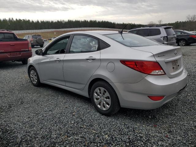 KMHCT4AE8FU841339 - 2015 HYUNDAI ACCENT GLS SILVER photo 2