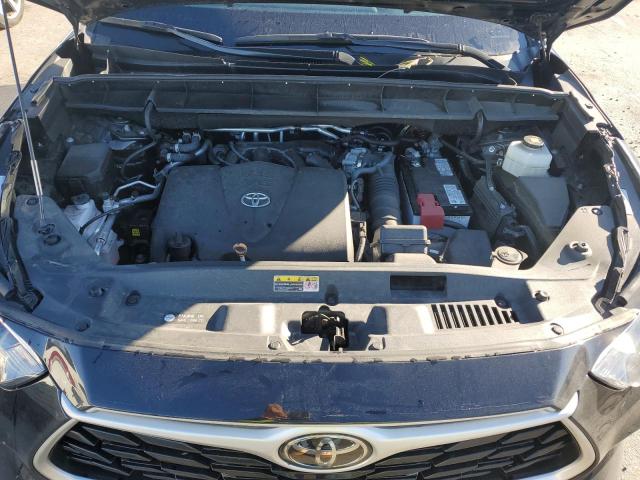 5TDHZRBH8NS241129 - 2022 TOYOTA HIGHLANDER XLE BLACK photo 11