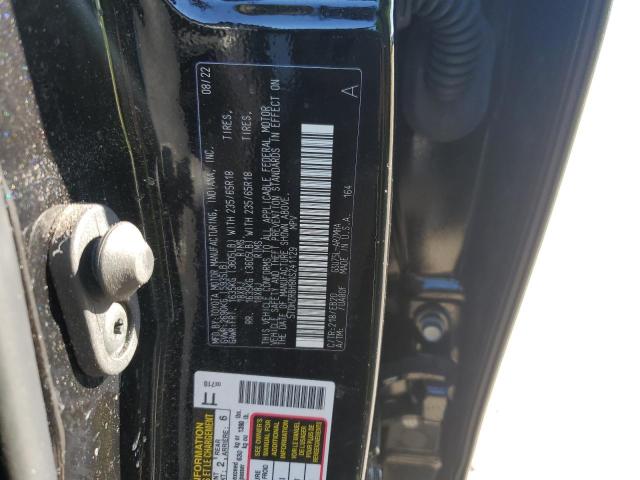 5TDHZRBH8NS241129 - 2022 TOYOTA HIGHLANDER XLE BLACK photo 12