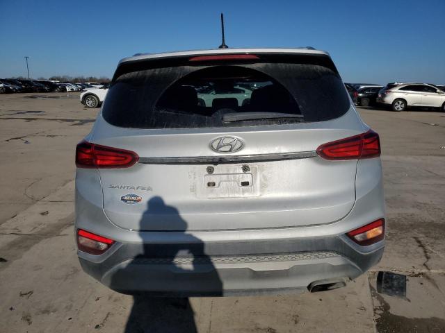 5NMS23AD0KH107946 - 2019 HYUNDAI SANTA FE SE SILVER photo 6