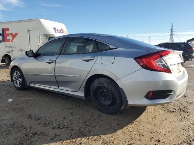 19XFC2F54JE200646 - 2018 HONDA CIVIC LX SILVER photo 2