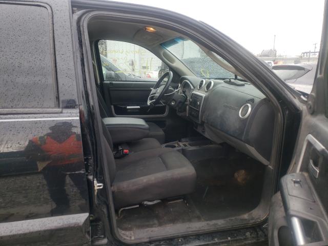 1Z7HT28K08S572959 - 2008 MITSUBISHI RAIDER LS BLACK photo 5