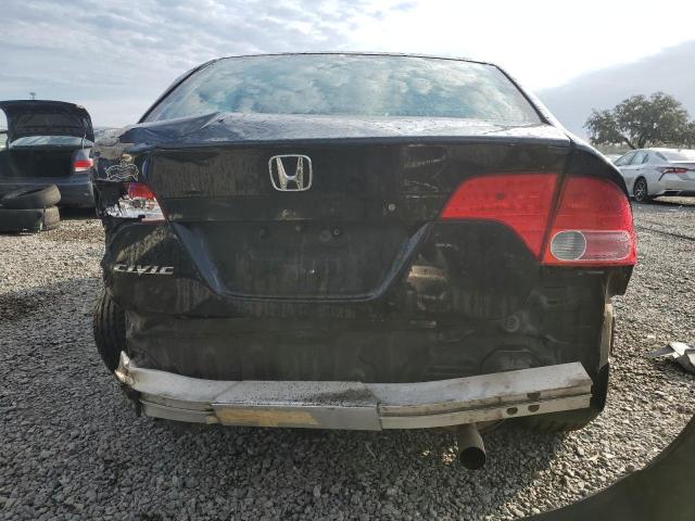 1HGFA16597L119563 - 2007 HONDA CIVIC LX BLACK photo 6