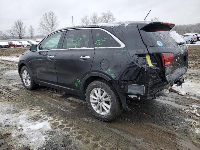 5XYPG4A37KG585733 - 2019 KIA SORENTO L BLACK photo 2