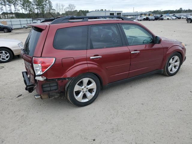 JF2SH66699H702205 - 2009 SUBARU FORESTER 2.5XT LIMITED RED photo 3