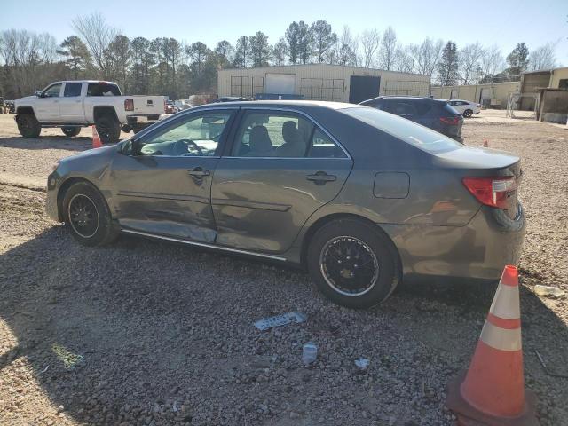 4T4BF1FK4DR276820 - 2013 TOYOTA CAMRY L GRAY photo 2