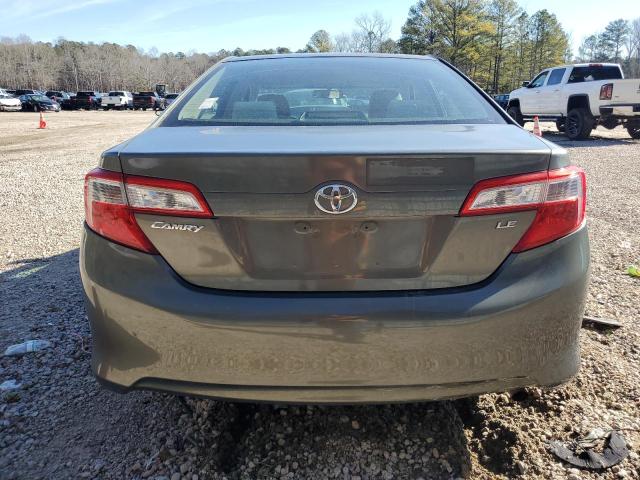 4T4BF1FK4DR276820 - 2013 TOYOTA CAMRY L GRAY photo 6