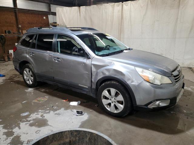 4S4BRBLC7A3377324 - 2010 SUBARU OUTBACK 2.5I LIMITED SILVER photo 4