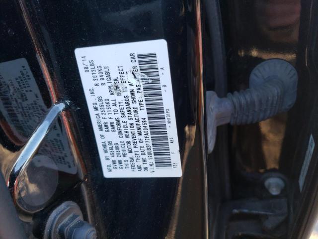 19UUB2F77FA004594 - 2015 ACURA TLX ADVANCE BLACK photo 13