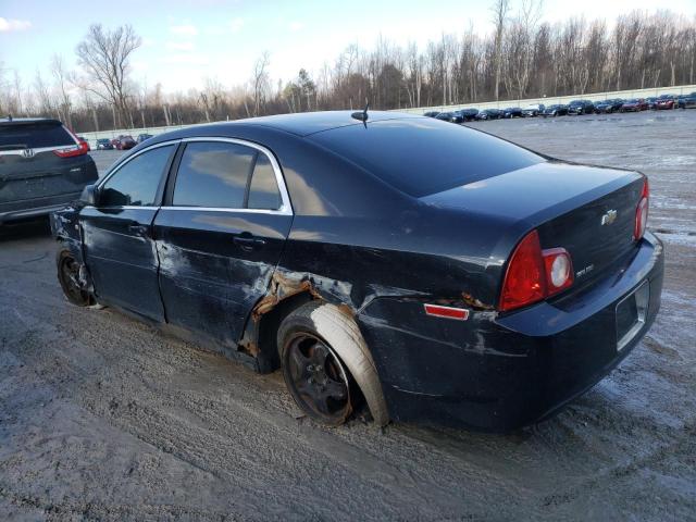 1G1ZG57B28F223536 - 2008 CHEVROLET MALIBU LS BLACK photo 2