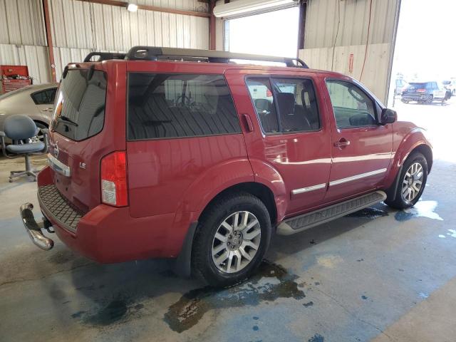 100000000010375W1 - 2010 NISSAN PATHFINDER RED photo 3