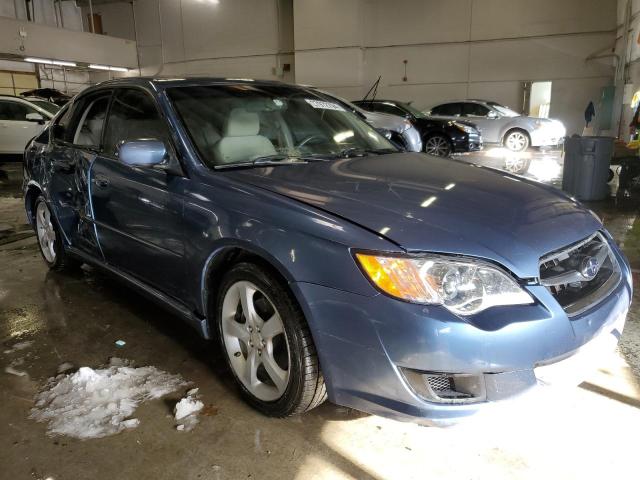 4S3BL616487223893 - 2008 SUBARU LEGACY 2.5I BLUE photo 4