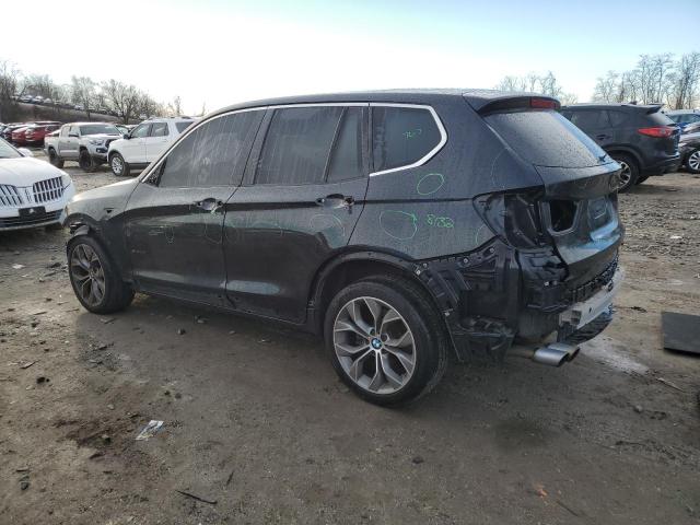 5UXWX9C52H0T10663 - 2017 BMW X3 XDRIVE28I BLACK photo 2