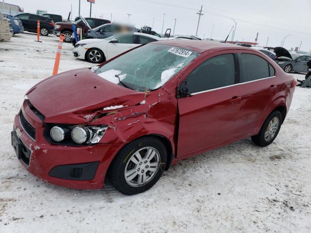 1G1JC5SH2C4218863 - 2012 CHEVROLET SONIC LT RED photo 1