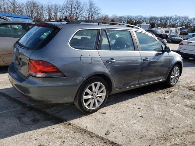 3VWPL7AJ5EM620706 - 2014 VOLKSWAGEN JETTA TDI GRAY photo 3