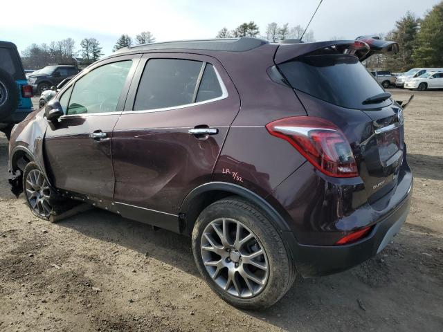 KL4CJ1SBXJB551325 - 2018 BUICK ENCORE SPORT TOURING BURGUNDY photo 2