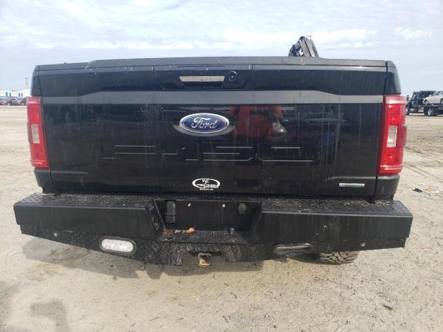 1FTFW1E81NFA84038 - 2022 FORD F150 SUPERCREW BLACK photo 6