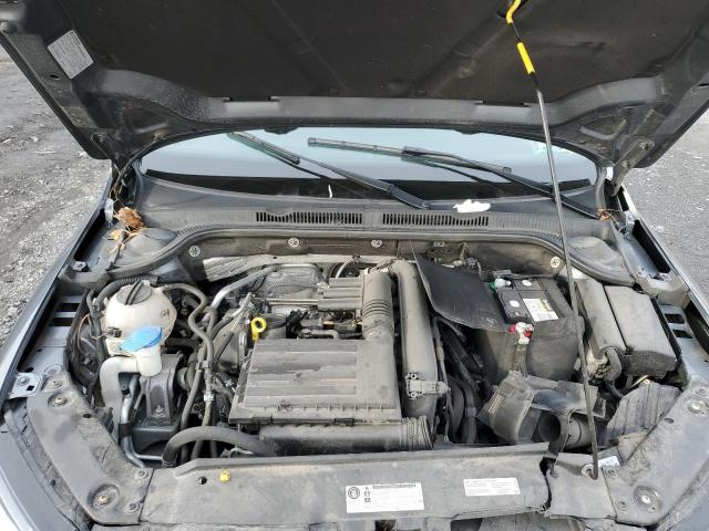 3VW2B7AJ8HM385154 - 2017 VOLKSWAGEN JETTA S GRAY photo 11