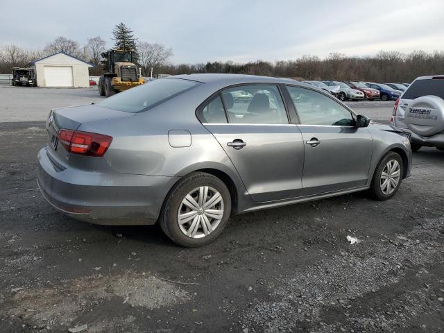 3VW2B7AJ8HM385154 - 2017 VOLKSWAGEN JETTA S GRAY photo 3