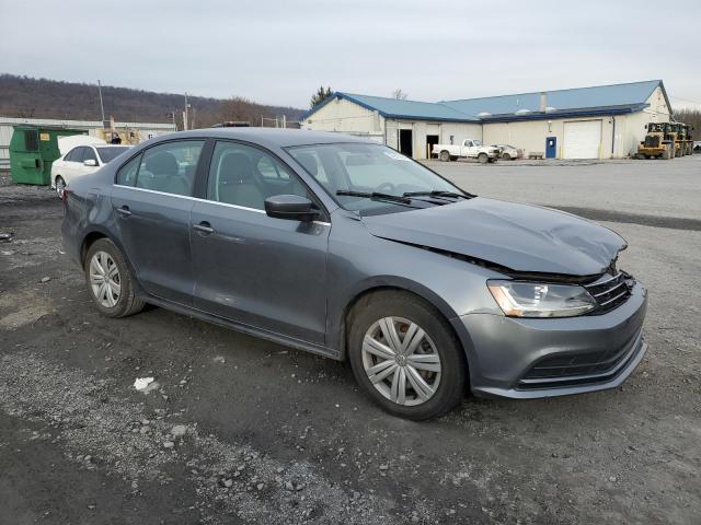 3VW2B7AJ8HM385154 - 2017 VOLKSWAGEN JETTA S GRAY photo 4