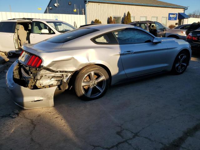 1FA6P8TH9H5301960 - 2017 FORD MUSTANG SILVER photo 3