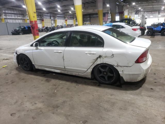 1HGFA16837L140662 - 2007 HONDA CIVIC EX WHITE photo 2