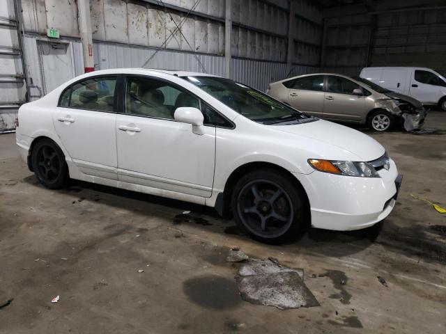 1HGFA16837L140662 - 2007 HONDA CIVIC EX WHITE photo 4