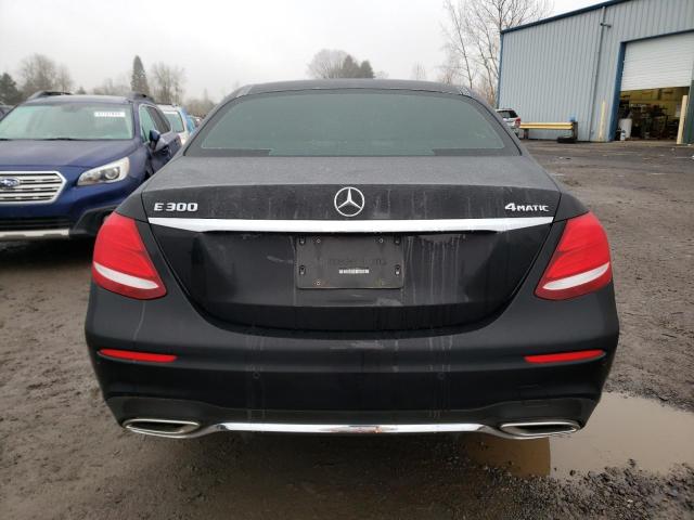 WDDZF4KB9KA626483 - 2019 MERCEDES-BENZ E 300 4MATIC BLACK photo 6