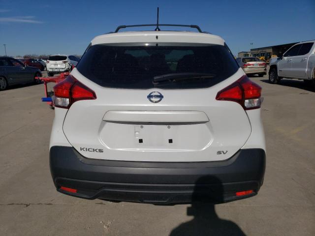 3N1CP5CU1KL546707 - 2019 NISSAN KICKS S WHITE photo 6