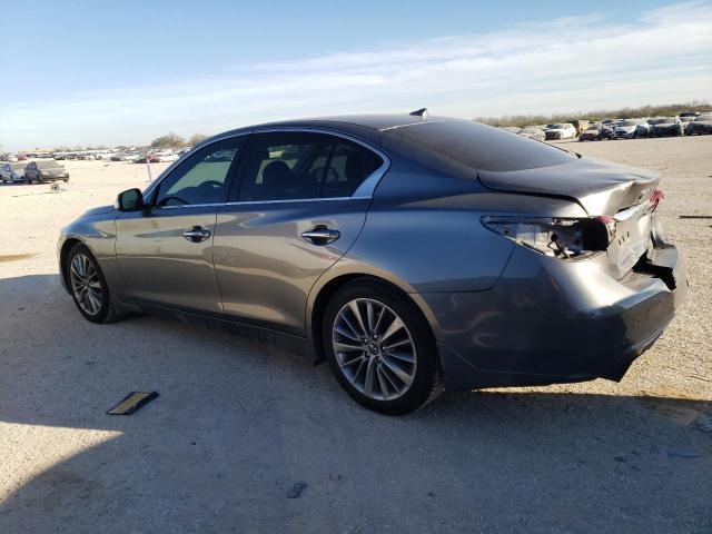 JN1EV7AP0JM591813 - 2018 INFINITI Q50 LUXE GRAY photo 2