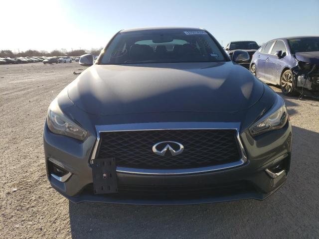 JN1EV7AP0JM591813 - 2018 INFINITI Q50 LUXE GRAY photo 5