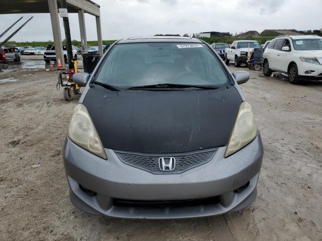 JHMGE8H4XAC008935 - 2010 HONDA FIT SPORT SILVER photo 5