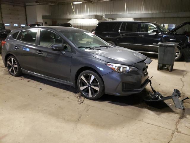 4S3GTAJ65K3715646 - 2019 SUBARU IMPREZA SPORT GRAY photo 4