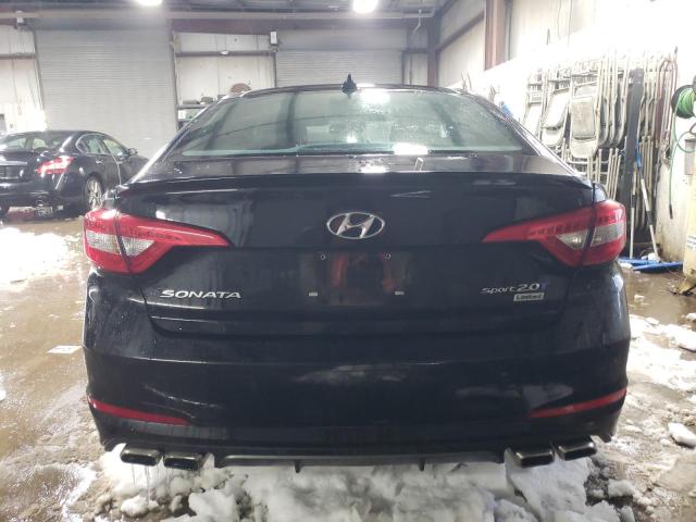 5NPE34AB2FH166035 - 2015 HYUNDAI SONATA SPORT BLACK photo 6