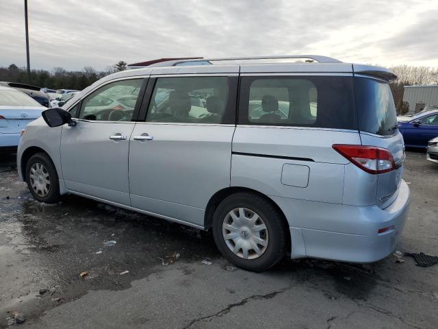 JN8AE2KP1F9133029 - 2015 NISSAN QUEST S SILVER photo 2