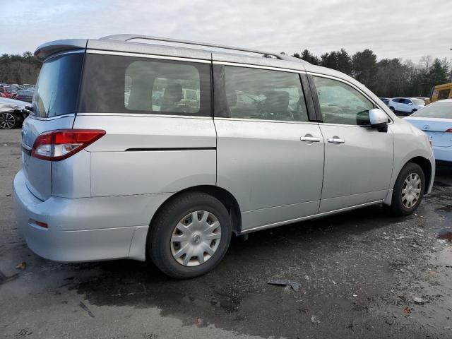 JN8AE2KP1F9133029 - 2015 NISSAN QUEST S SILVER photo 3