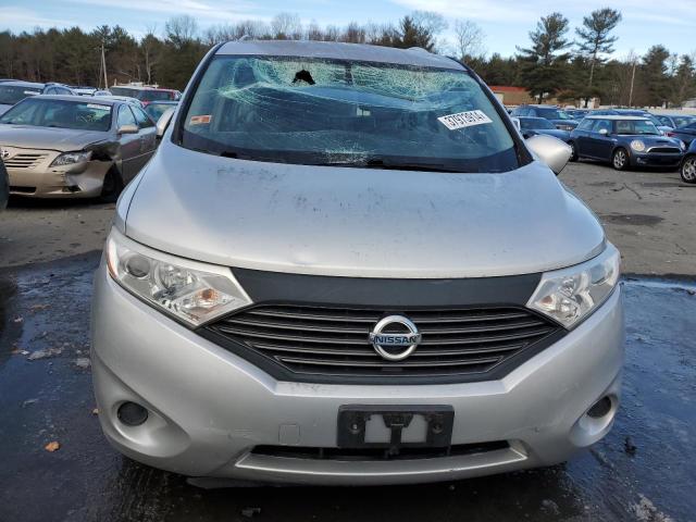 JN8AE2KP1F9133029 - 2015 NISSAN QUEST S SILVER photo 5