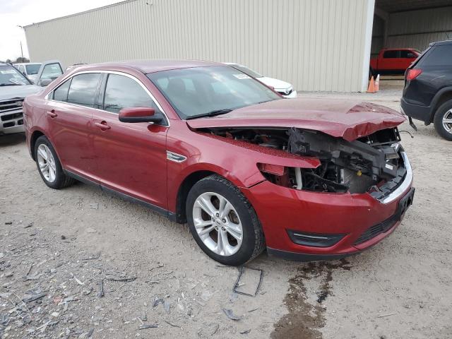 1FAHP2E87EG121444 - 2014 FORD TAURUS SEL BURGUNDY photo 4