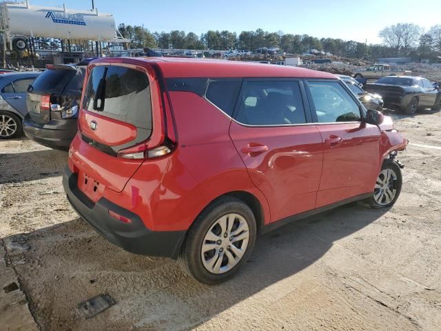 KNDJ23AU0L7028085 - 2020 KIA SOUL LX RED photo 3